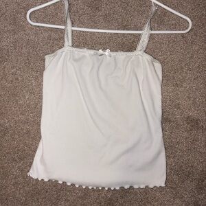 Gaze Cream Camisole Top